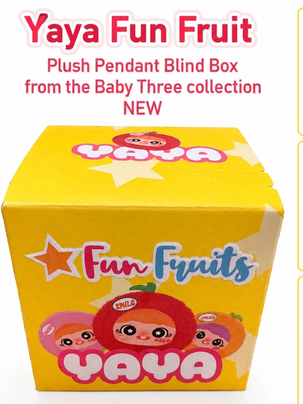 YAYA Fun Fruits Plush Toy - Yellow